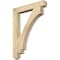 Ekena Millwork Imperial Craftsman Rough Sawn Bracket, Douglas Fir, 4"W x 30"D x 38"H BKT04X30X38IMP04RDF - alternate 1